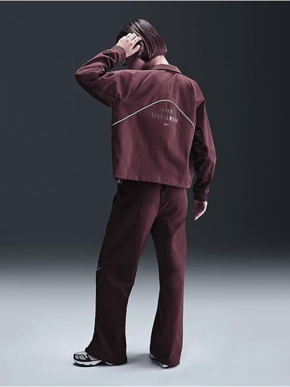 NWT Nike Sportswear Woven Full Zip Jacket